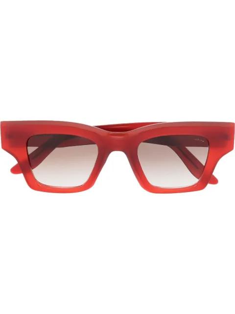 Bira square-frame sunglasses by LAPIMA