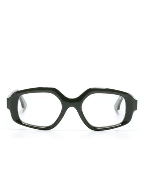 Elisa geometric-frame glasses by LAPIMA