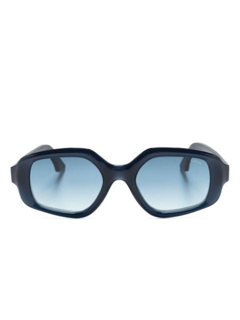 Elisa geometric-frame sunglasses by LAPIMA