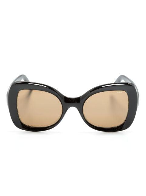 Isabel oversize-frame sunglasses by LAPIMA
