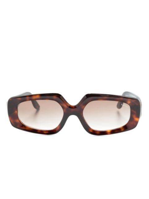 Joana rectangle-frame sunglasses by LAPIMA