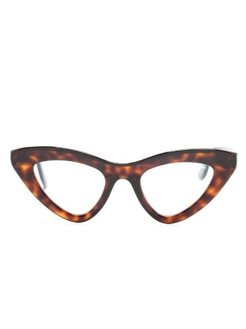 Julieta Havana cat-eye glasses by LAPIMA