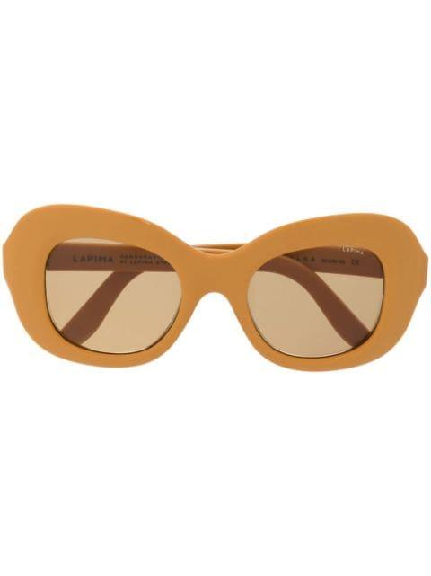 Mafalda oversize-frame sunglasses by LAPIMA