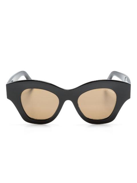 Tessa oval-frame sunglasses by LAPIMA