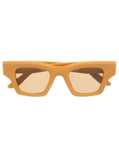 square tinted sunglasses by LAPIMA