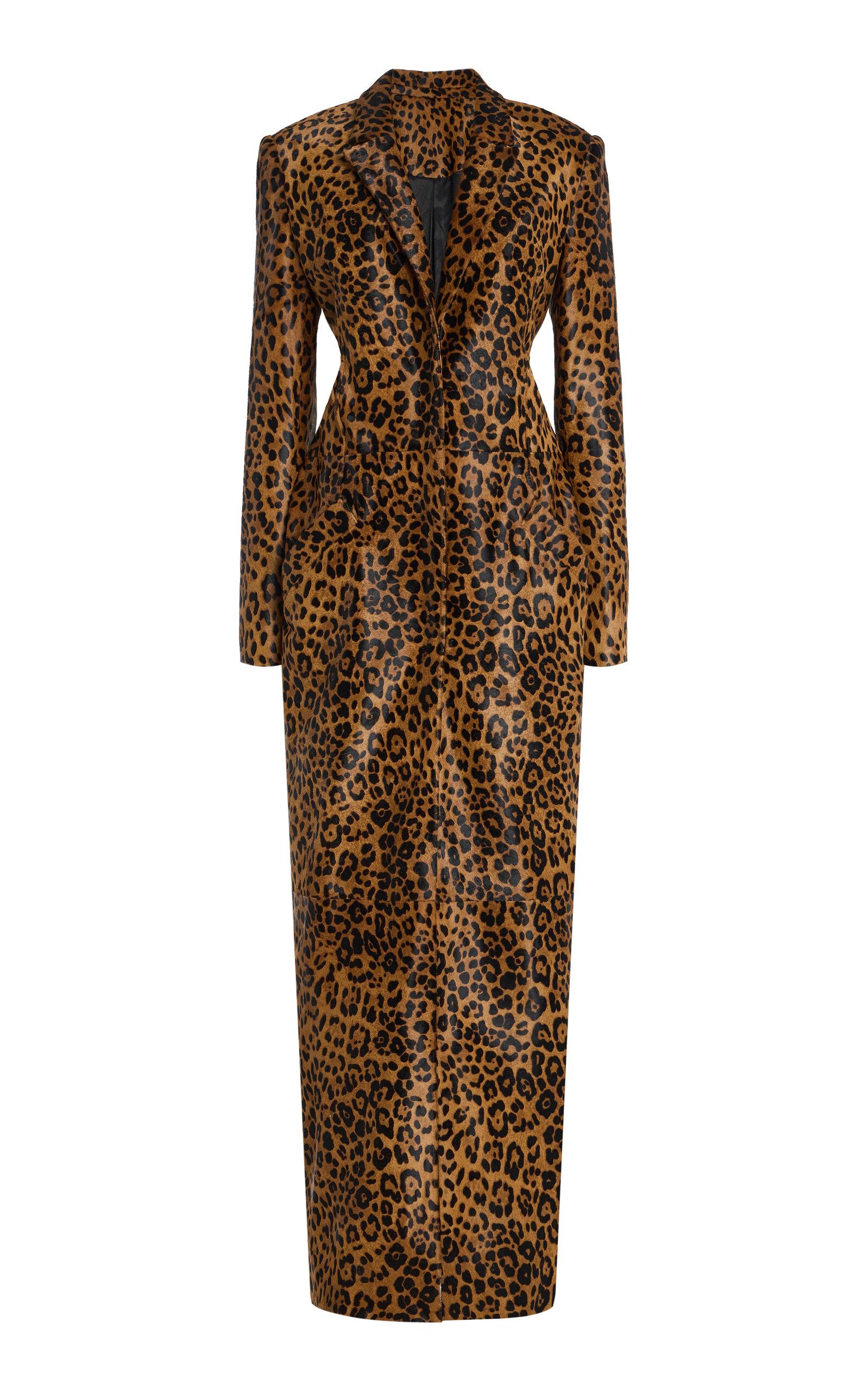 LAPOINTE Leopard Calf Hair Coat - Moda Operandi by LAPOINTE