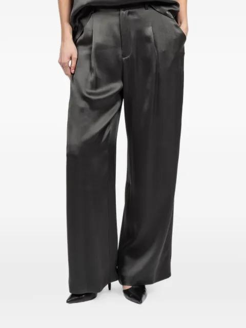 pleated relaxed trousers by LAPOINTE