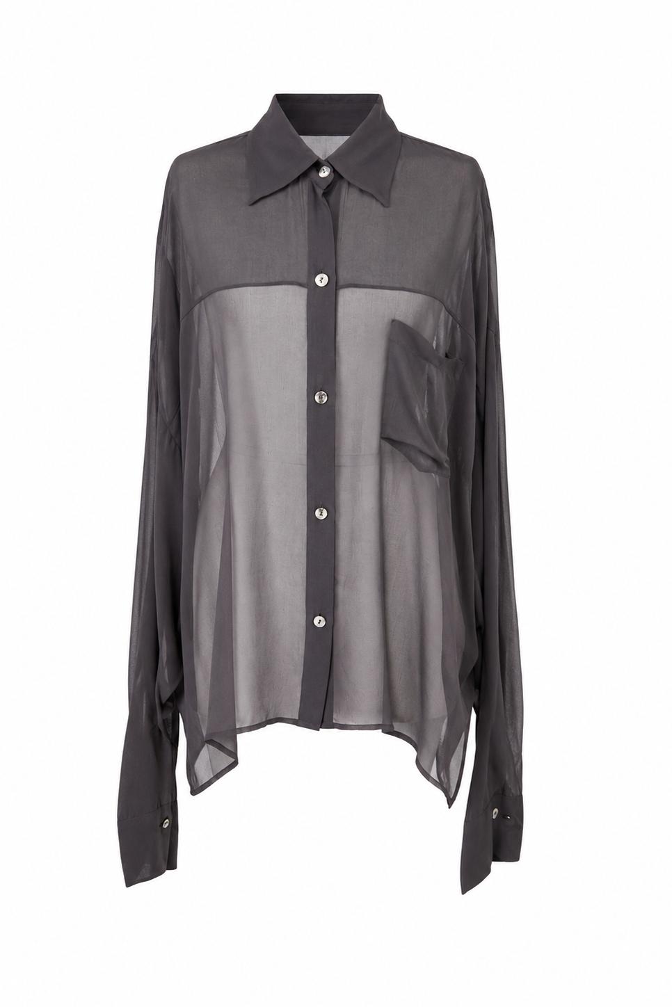 Oversized Boyfriend Blouse by LAQUAN SMITH