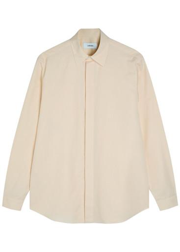 Cotton and silk-blend shirt by LARDINI