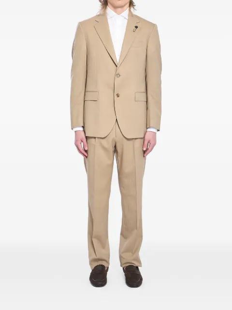 Feeling single-breasted suit by LARDINI