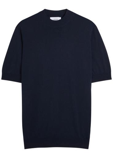 Fine-knit cotton T-shirt by LARDINI