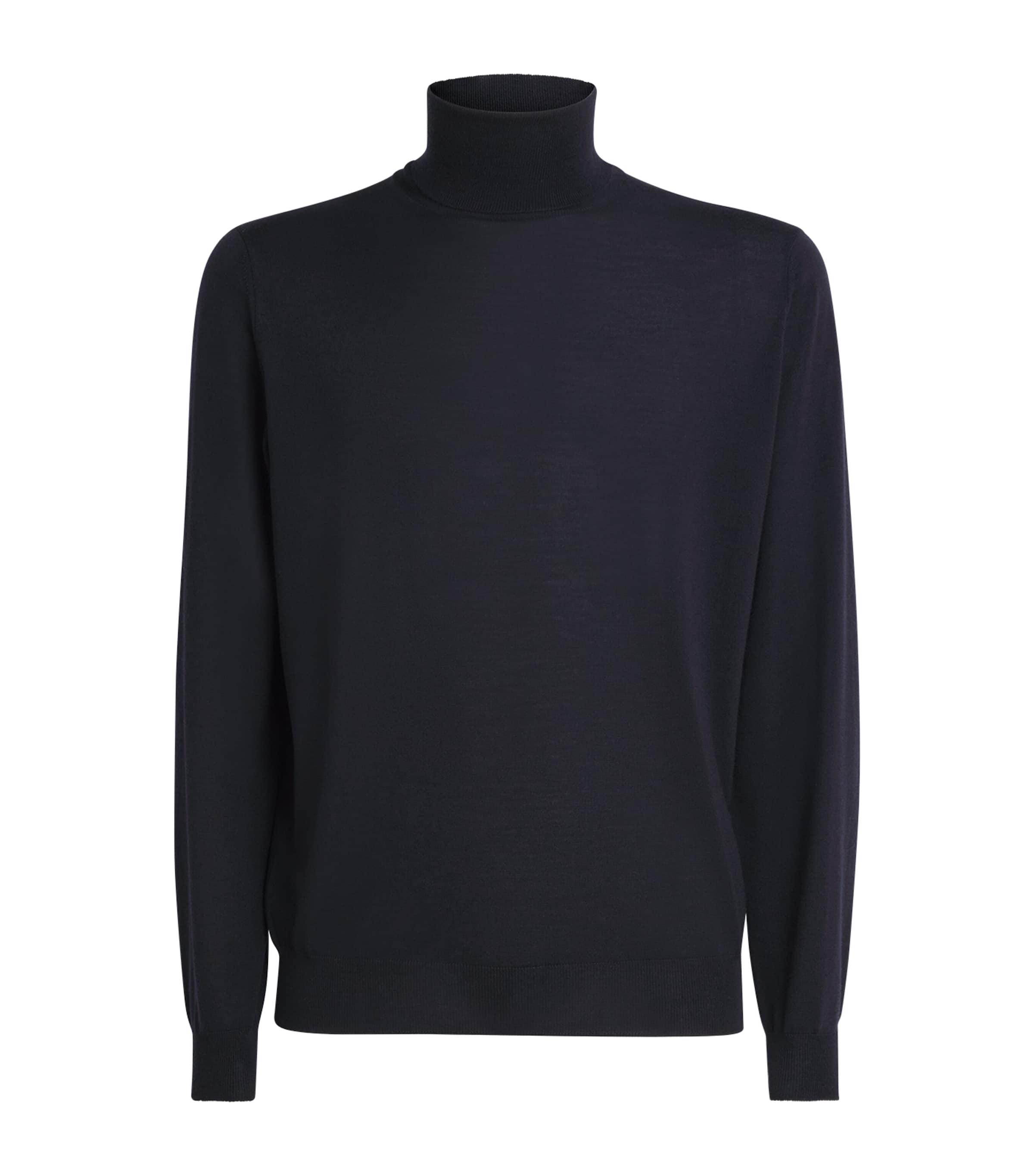 Lardini Virgin Wool Rollneck Sweater by LARDINI