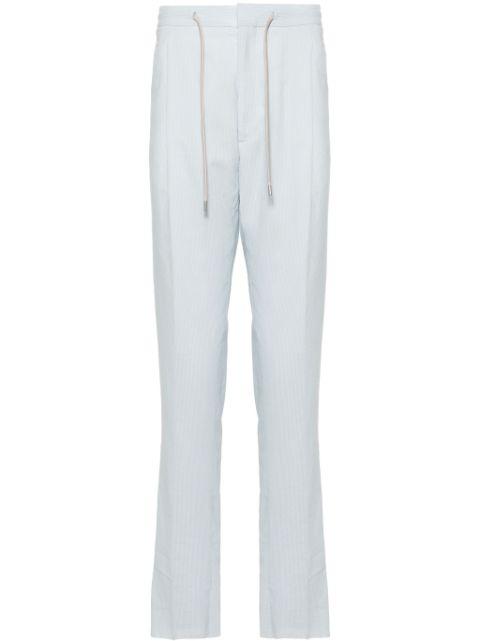 Miami striped trousers by LARDINI
