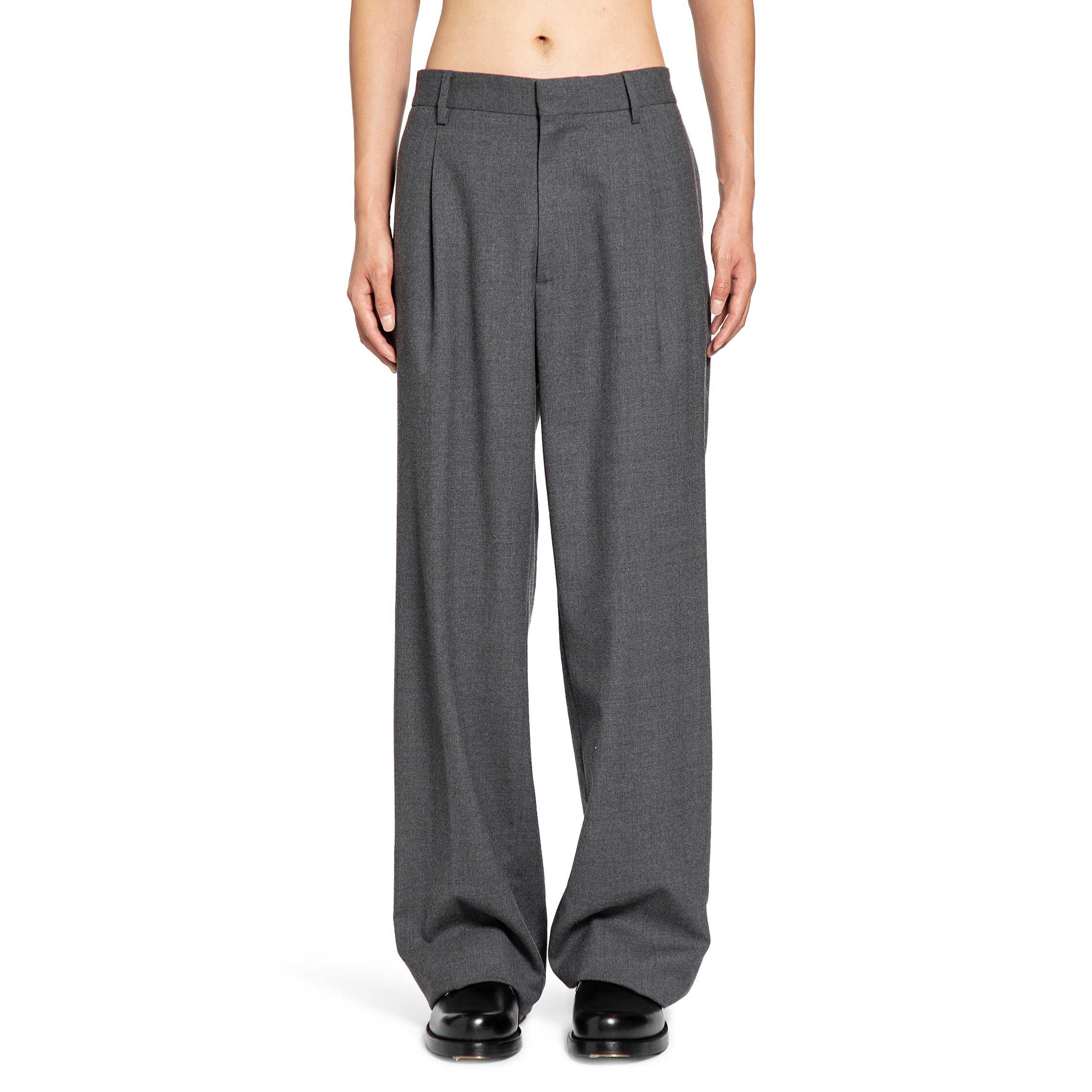 Pleated Wool Trousers by LARDINI
