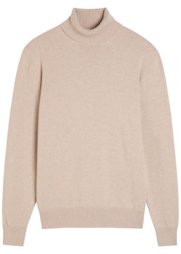 Roll-neck wool top by LARDINI
