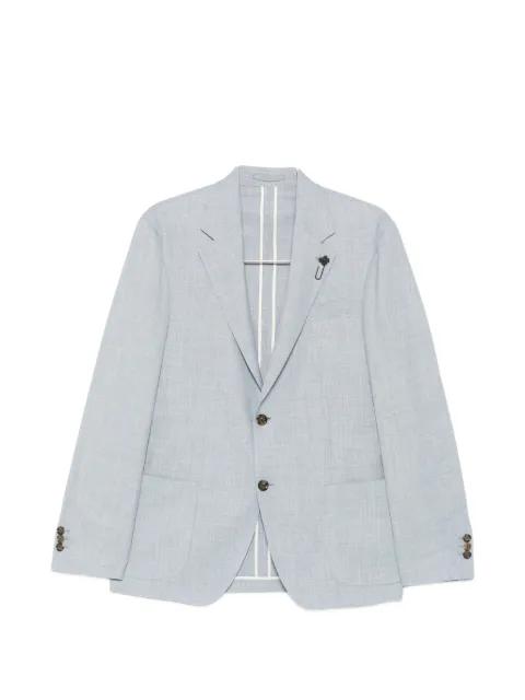 Roma single-breasted blazer by LARDINI