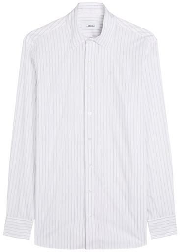 Striped cotton shirt by LARDINI