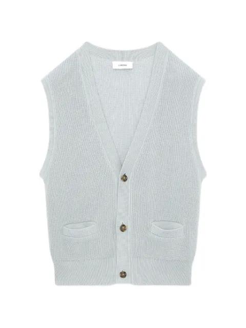 V-neck vest by LARDINI