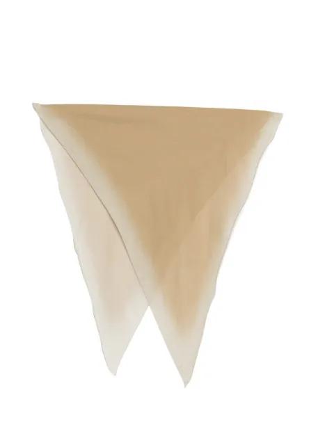 beige scarf by LARDINI