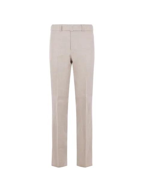 belt trousers by LARDINI