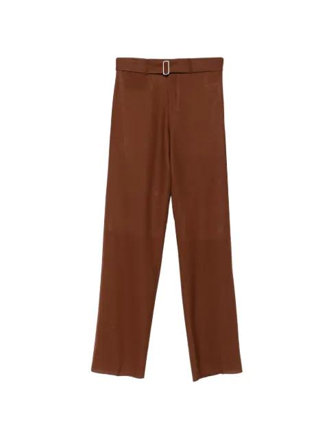 belted trousers by LARDINI