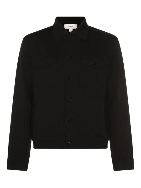 breast-pockets wool jacket by LARDINI