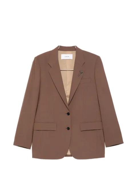 button-fastening flap-pocket blazer by LARDINI