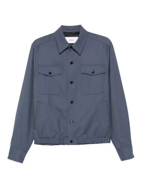 button-fastening flap-pocket jacket by LARDINI