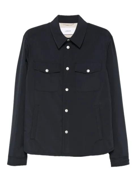 button-fastening flap-pocket jacket by LARDINI