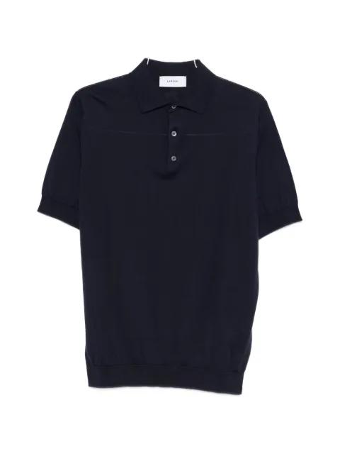 button placket polo shirt by LARDINI