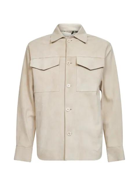 buttoned chest-pockets shirt by LARDINI
