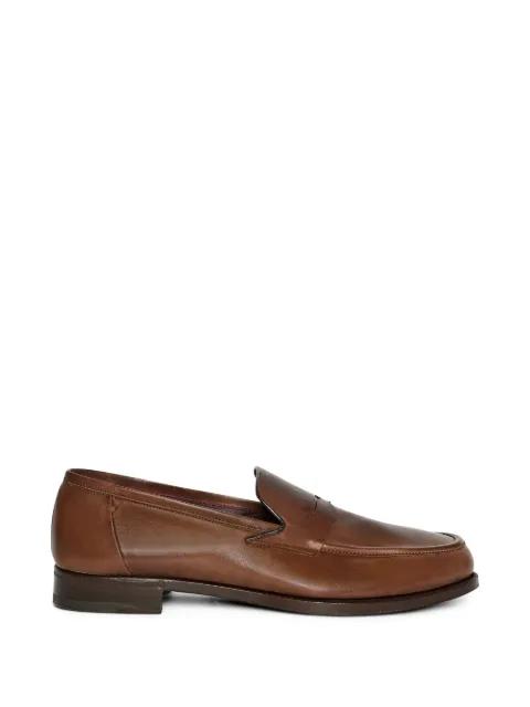 calfskin loafers by LARDINI