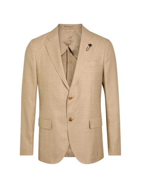 check-pin blazer by LARDINI
