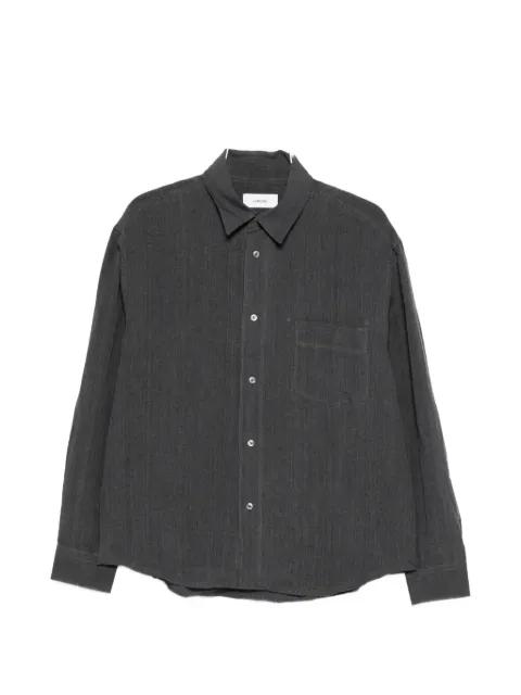 chest-pocket buttoned shirt by LARDINI