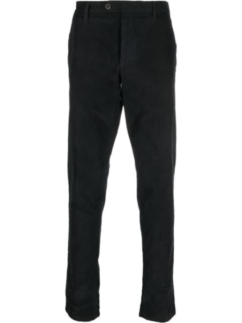 corduroy straigh-leg trousers by LARDINI