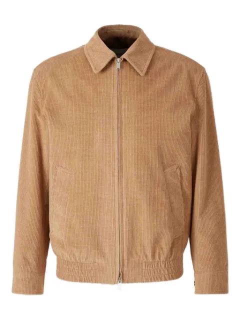 corduroy zip-up jacket by LARDINI