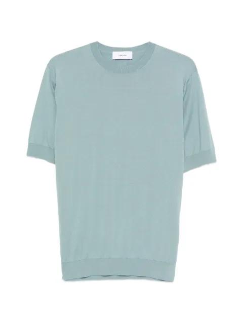 crew-neck knitted T-shirt by LARDINI