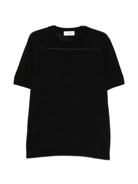 crew neck short-sleeve knitwear by LARDINI
