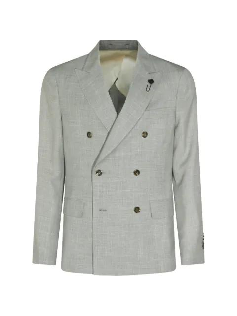 double-breasted blazer by LARDINI