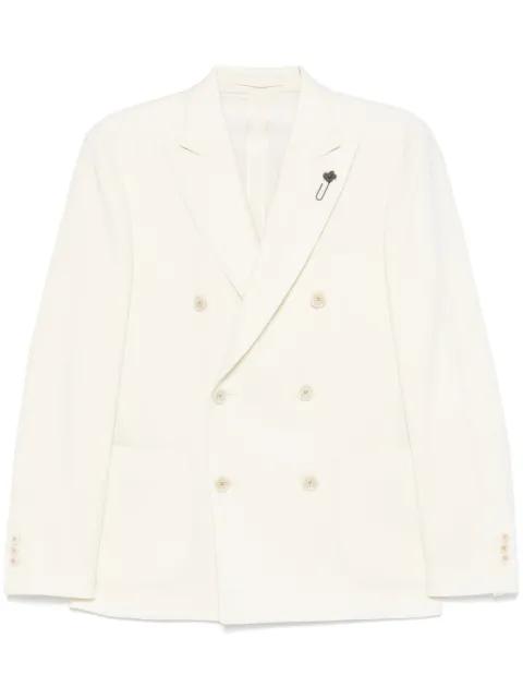 double-breasted blazer by LARDINI