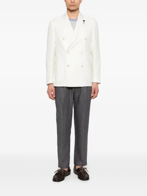 double-breasted blazer by LARDINI