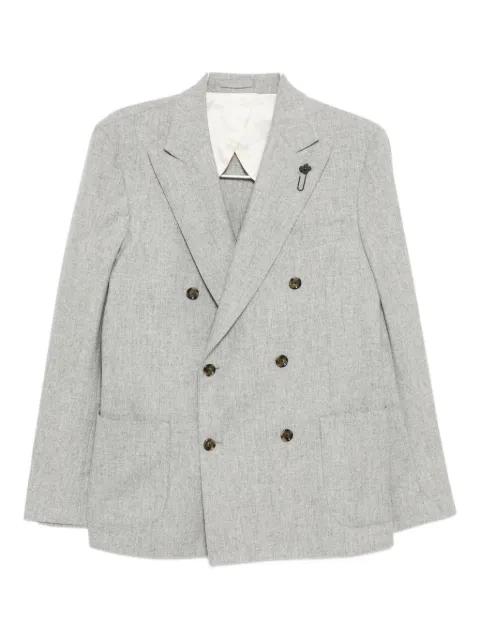 double-breasted blazer by LARDINI