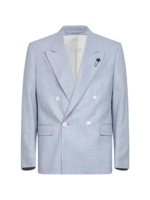 double-breasted blazer by LARDINI