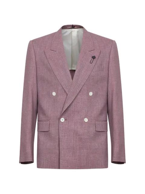 double-breasted blazer by LARDINI