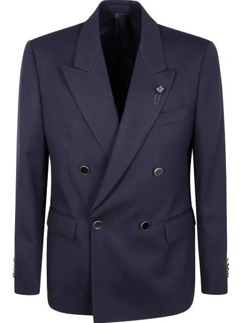 double-breasted blazer by LARDINI