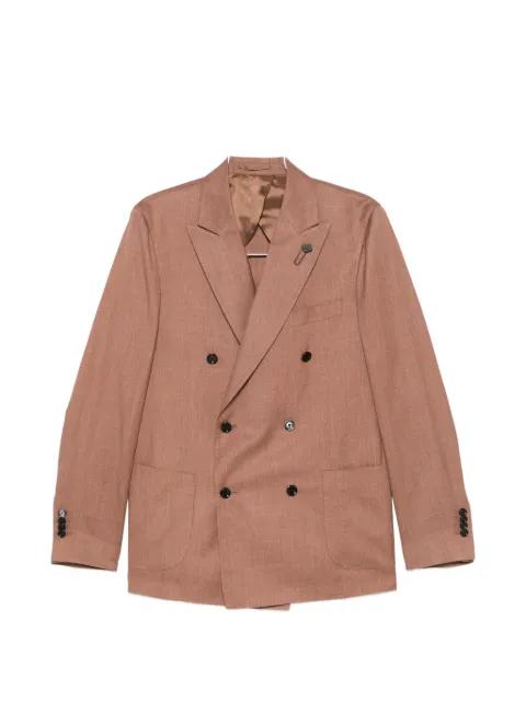 double-breasted blazer by LARDINI