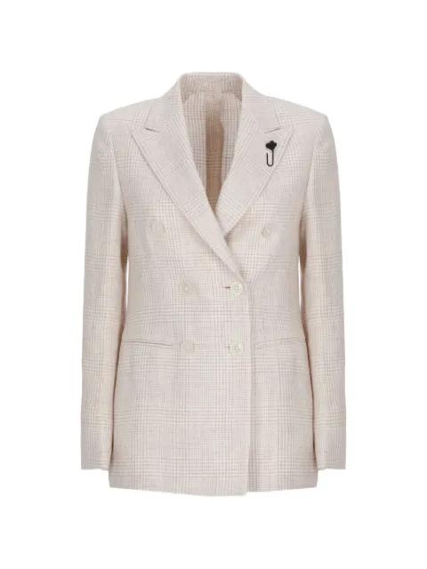 double-breasted blazer by LARDINI