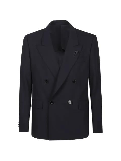 double-breasted blazer by LARDINI