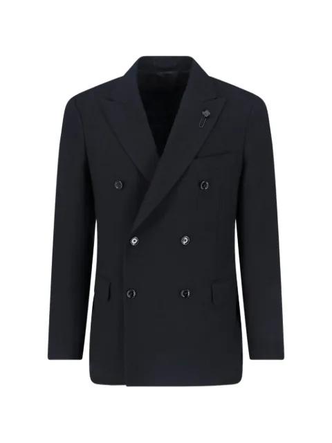 double-breasted blazer by LARDINI