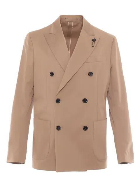 double-breasted blazer by LARDINI